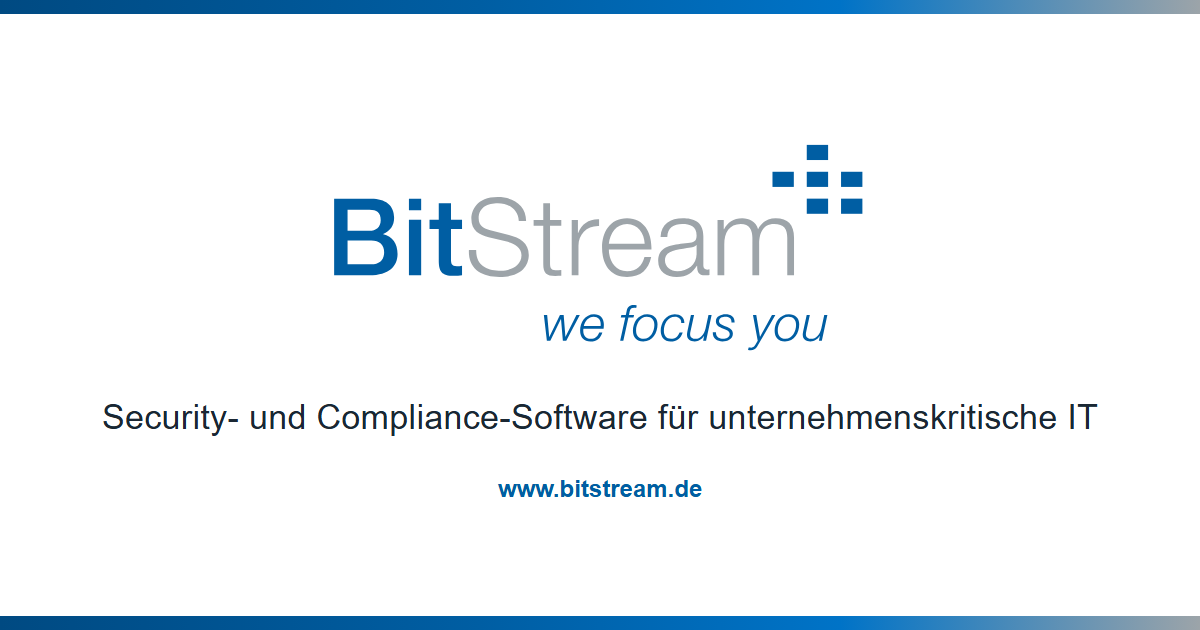 Security- und Compliance-Software | BitStream GmbH